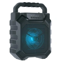 RD B-S9 Wireless Bluetooth Speaker | Portable 5W Output Speaker | Latest Bluetooth v5.0 Connectivity | 1200 mAh Battery | USB, TF, AUX and FM Mode Options | 4 Hours Playback time (Black)