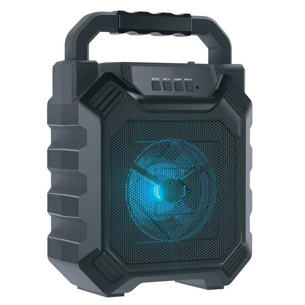 RD B-S9 Wireless Bluetooth Speaker | Portable 5W Output Speaker | Latest Bluetooth v5.0 Connectivity | 1200 mAh Battery | USB, TF, AUX and FM Mode Options | 4 Hours Playback time (Black)