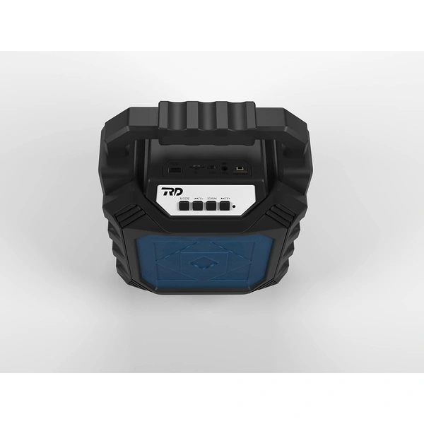 RD B-S9 Wireless Bluetooth Speaker | Portable 5W Output Speaker | Latest Bluetooth v5.0 Connectivity | 1200 mAh Battery | USB, TF, AUX and FM Mode Options | 4 Hours Playback time (Black)