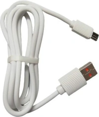 RD 3A Max Output Dual USB Car Charger With Micro USB | Adapter Compatible with Most Cars & Cellular Phones (WHITE)
