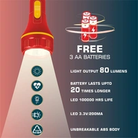 Spicelite LEXI 1W LED Torch (Red)