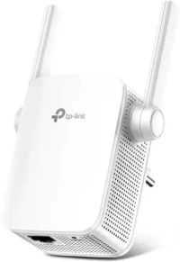TP-LINK TP-Link TL-WA855RE N300 Mbps Single Band Universal Wireless Range Extender, Broadband/WiFi Extender with 1 Ethernet Port and 2 External Antennas, Plug and... WiFi Range Extender (White, Single Band) - White