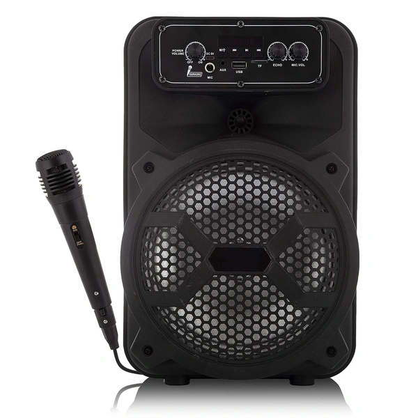 Truvison JHANKAAR PRO 4000W Portable & Rechargeable Speakers (Black)