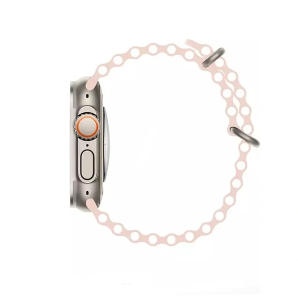 Urban URBAN Pro M Smart Watch | Calling | Rotating Crown | 1.91" Ultra Bright Display | 4 Inbuilt Games (Blush Pink) - Blush Pink