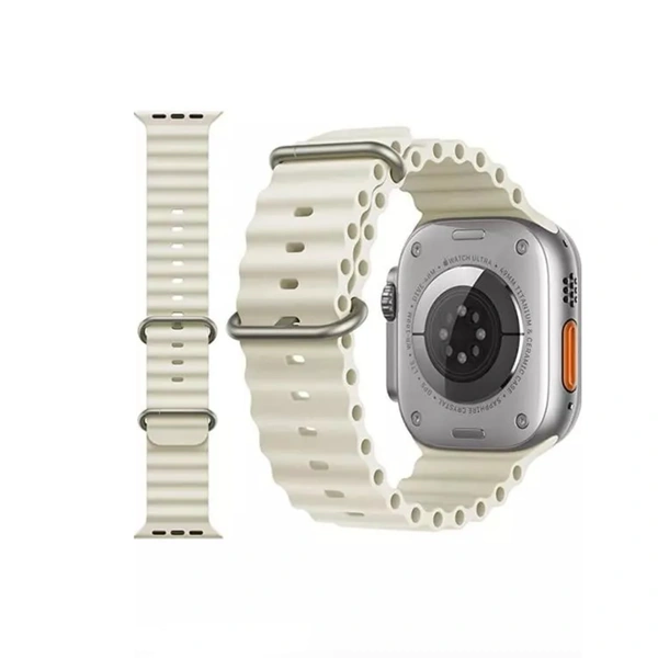Urban URBAN Pro M Smart Watch | Calling | Rotating Crown | 1.91" Ultra Bright Display | 4 Inbuilt Games (Off White) - Off White