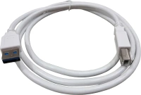 LAPCARE Lapcare Printer USB Cable 1.5 Meter | High-Speed Data Transfer | WIDE COMPATIBILITY | Durable Build | Easy to Use | High Quality Technology (WHITE) - 1.5 Meter