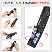 VEV Samsung Remote Compatible for Samsung Smart TV Remote All Samsung LED QLED LCD UHD SUHD HDTV 4K 8K 3D Crystal HDR Curved Frame Smart TV, with Netflix, Prime Video, WWW Button(Black)