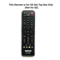 VEV Sun Direct Remote Compatible for Sun Direct HD Remote Control DTH Set Top Box All LED/LCD HD TV (Black)
