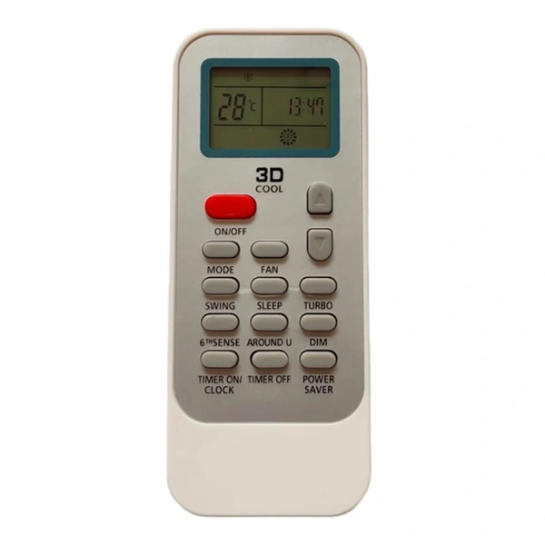 VEV Whirlpool AC Remote Control Compatible for Whirlpool AC-129 AC Remote (Multicolor)