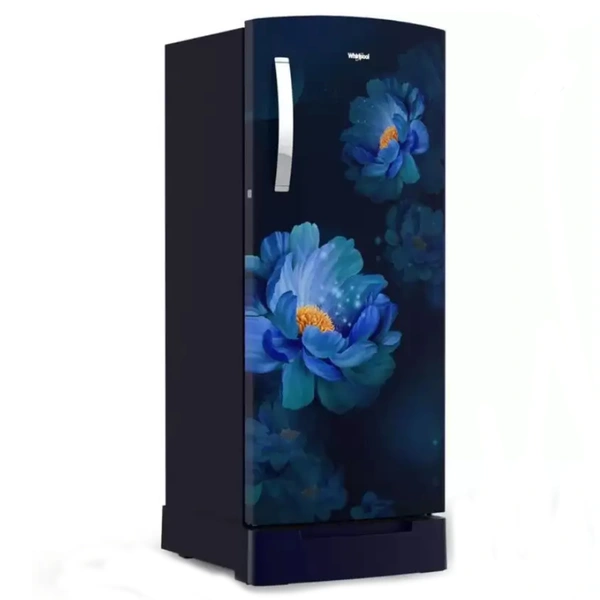 Whirlpool 192 L Direct Cool Single Door 3 Star Refrigerator 72886 (Navy Blue) - Navy Blue