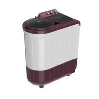 Whirlpool 7 KG 5 Star, 30271 Supersoak Technology Semi Automatic Top Load Washing Machine (ACE 7.0 SUPREME PRO) Wine