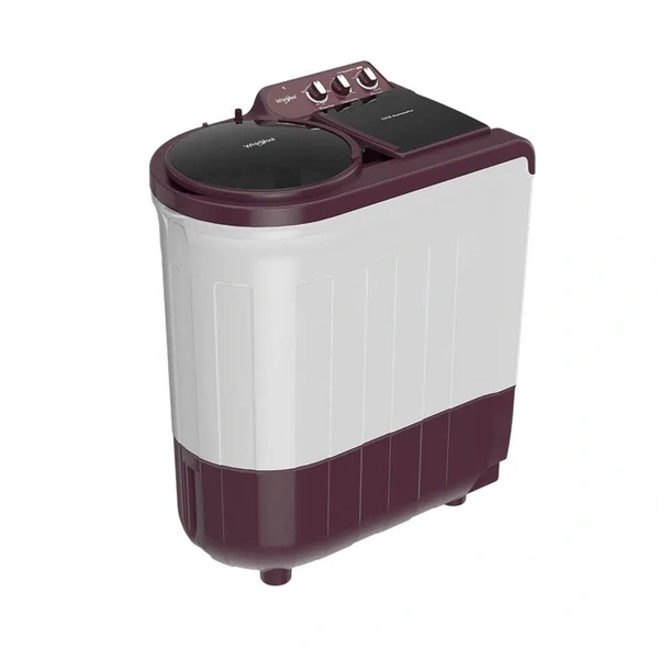 Whirlpool 7 KG 5 Star, 30271 Supersoak Technology Semi Automatic Top Load Washing Machine (ACE 7.0 SUPREME PRO) Wine