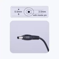 Zebronics Zeb- LA552520065L 65W Laptop Adapter 5.5x2.5mm Connector (Black)