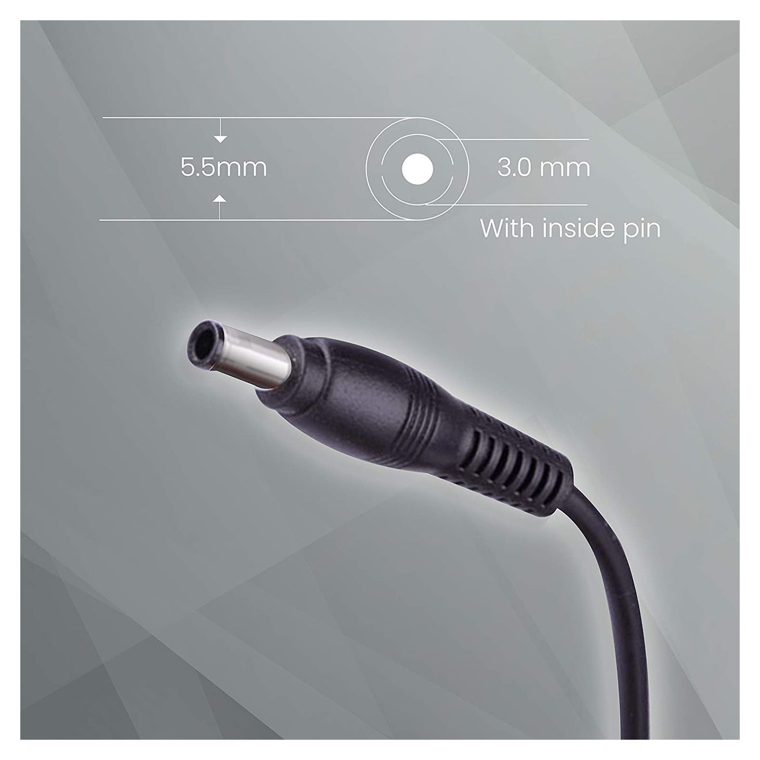 ZEBRONICS ZEB-LA745018565H 18.5V/65W Laptop adapter with 7.4 x 5mm