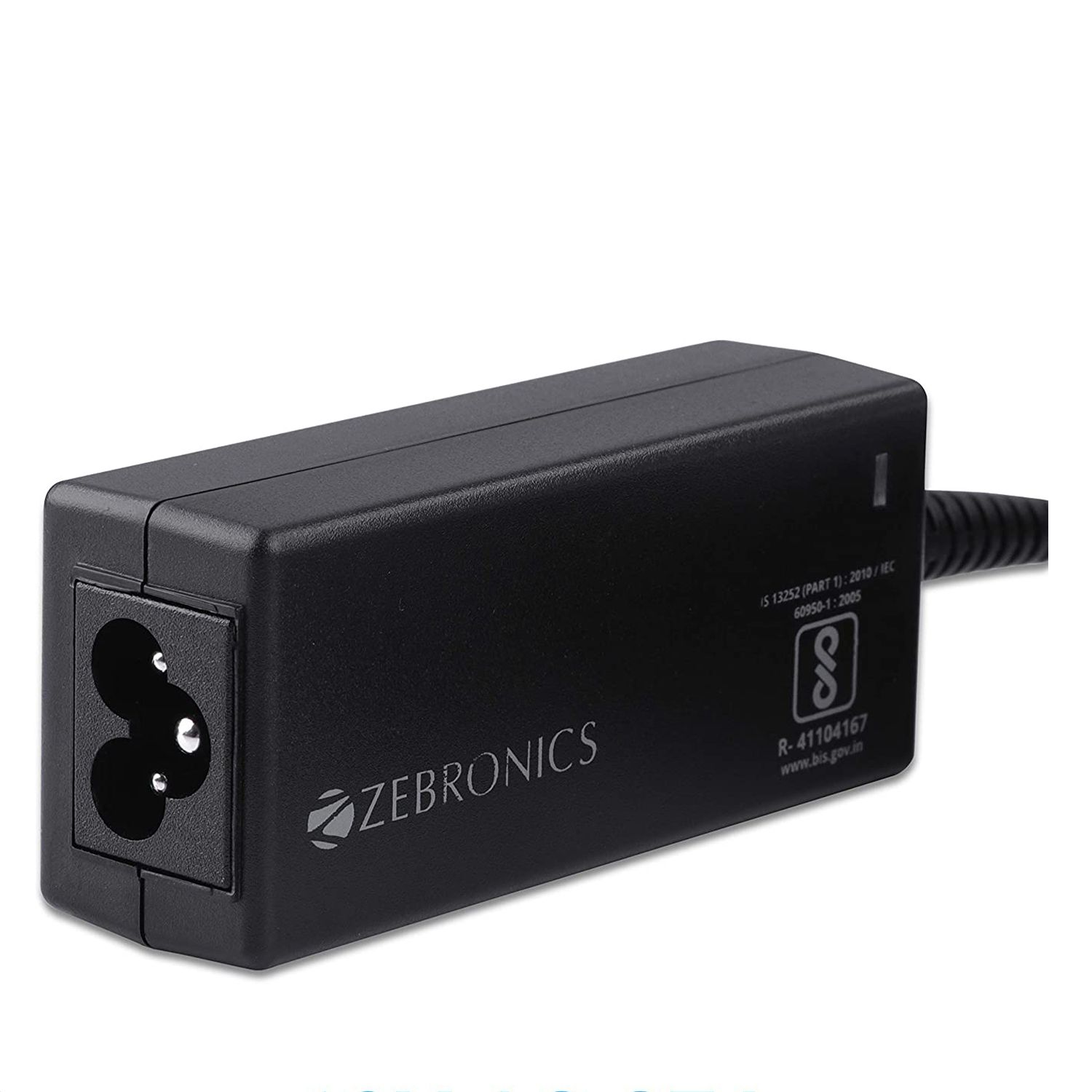 ZEBRONICS ZEB-LA745018565H 18.5V/65W Laptop adapter with 7.4 x 5mm