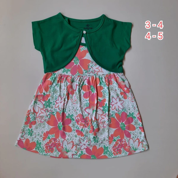 Girls Fancy Cost Frock - 3-4