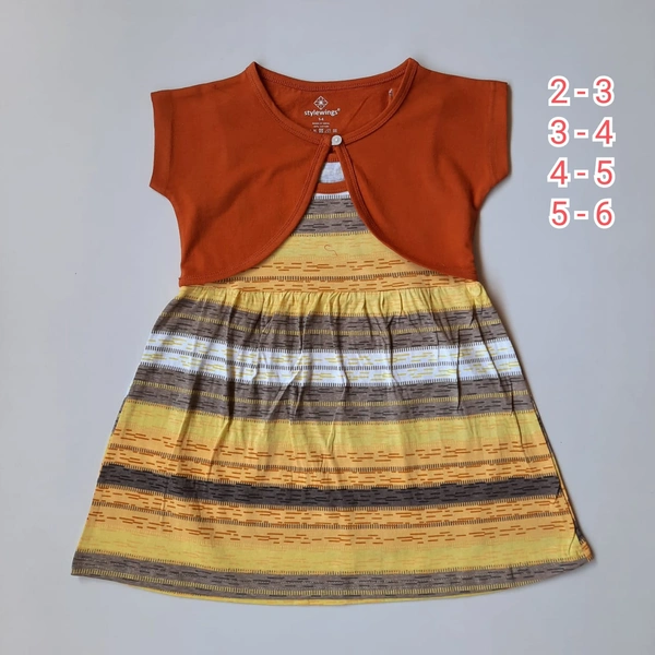 Girls Fancy Cost Frock - 2-3