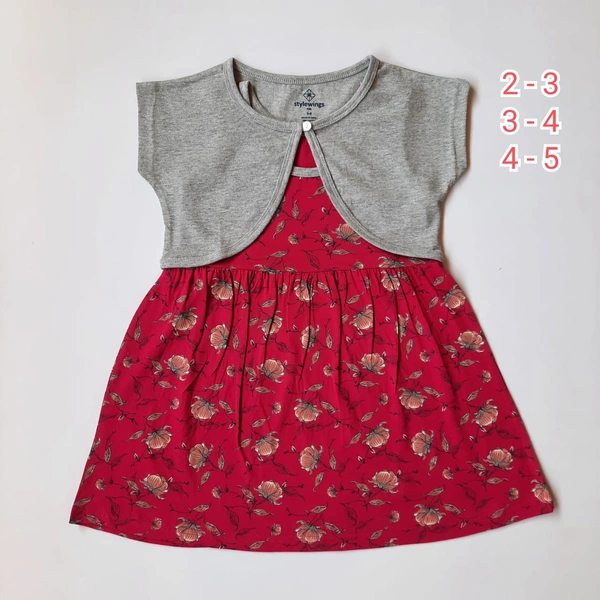 Girls Fancy Cost Frock - 2-3