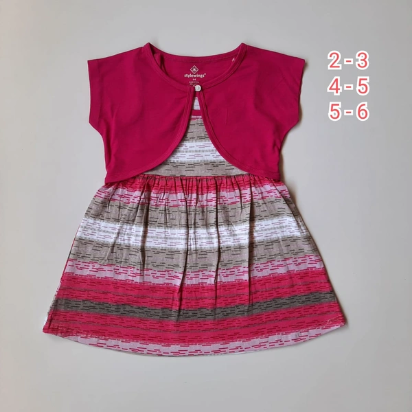 Girls Fancy Cost Frock - 2-3