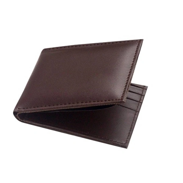 Stylish Brown Leather Men's Wallet,Purse & Card Holder
