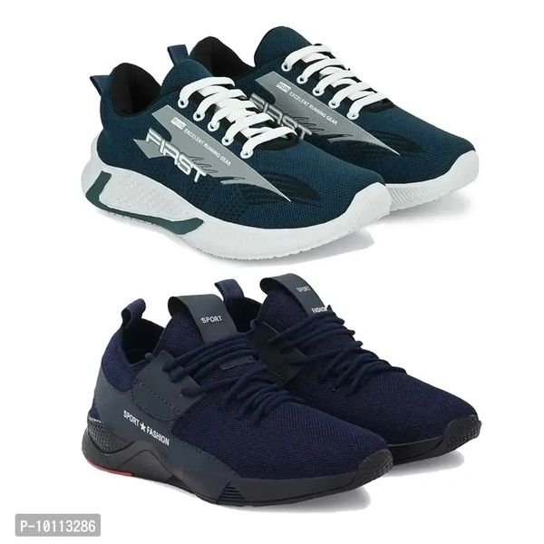 Stylish Fancy Canvas Sports Walking Shoes For Men