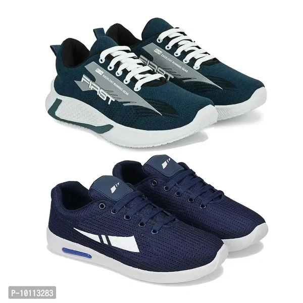 Stylish Fancy Canvas Sports Walking Shoes For Men
