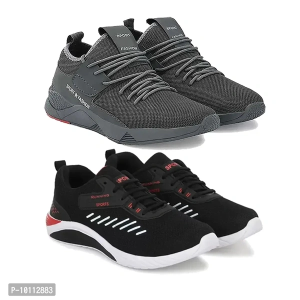 Stylish Fancy Canvas Sports Walking Shoes For Men
