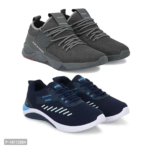 Stylish Fancy Canvas Sports Walking Shoes For Men
