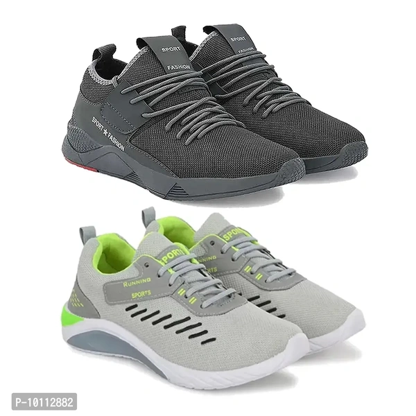 Stylish Fancy Canvas Sports Walking Shoes For Men