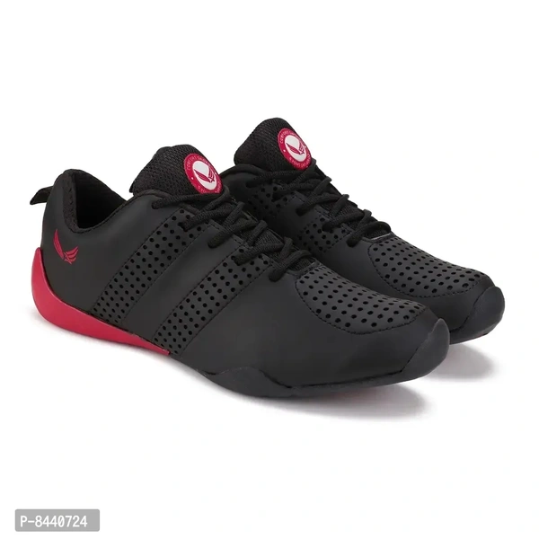 Trendy Resin Black Running Walking Gym And Hiking Sports Shoes For Men