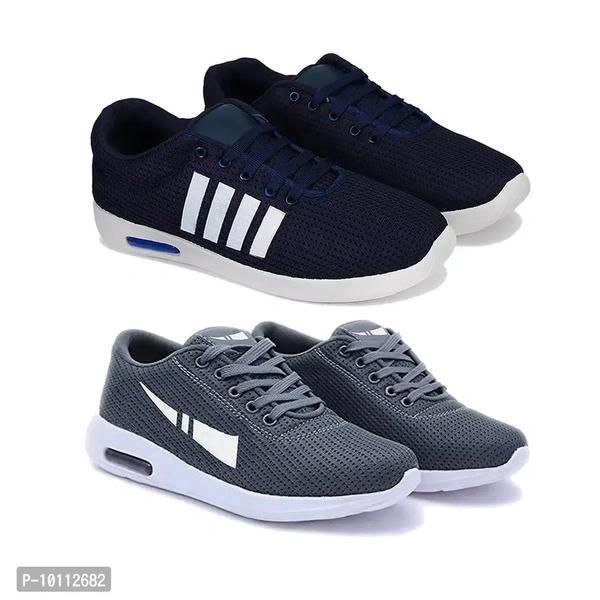 Stylish Fancy Canvas Sports Walking Shoes For Men