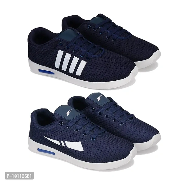 Stylish Fancy Canvas Sports Walking Shoes For Men