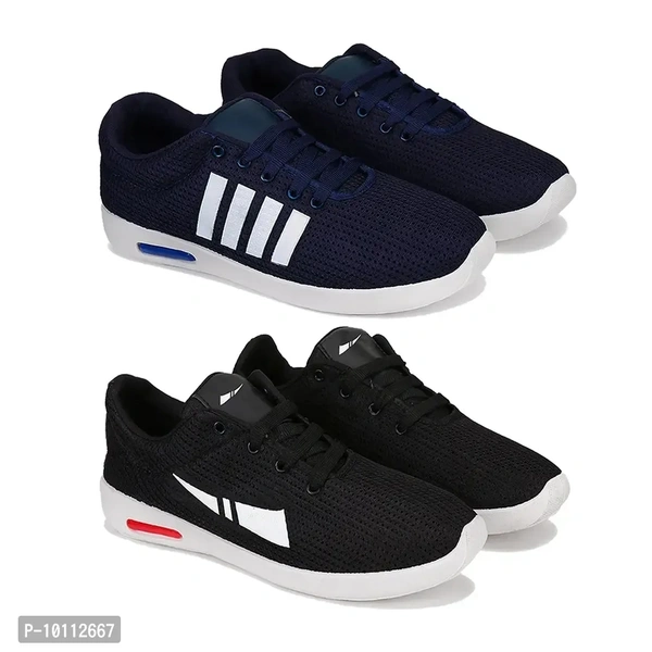 Stylish Fancy Canvas Sports Walking Shoes For Men