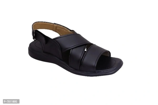 Men Black Casual Sandals