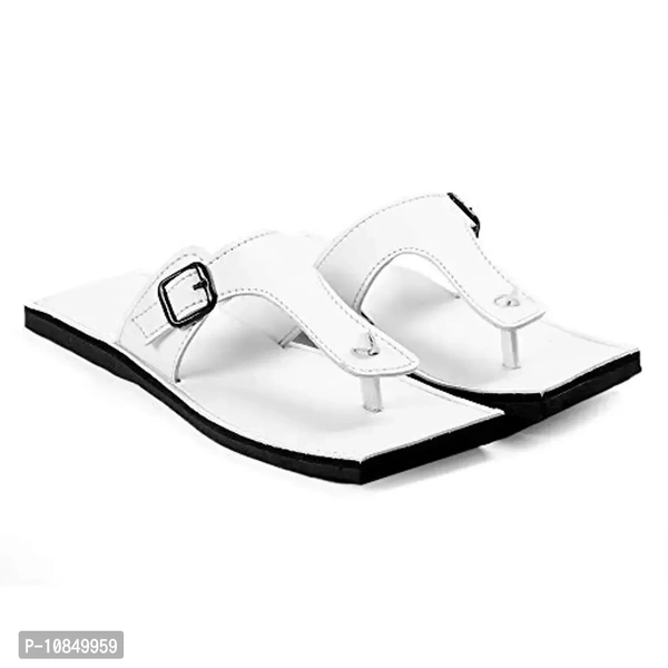clbohara White Casual Sandals for Men 1160-9