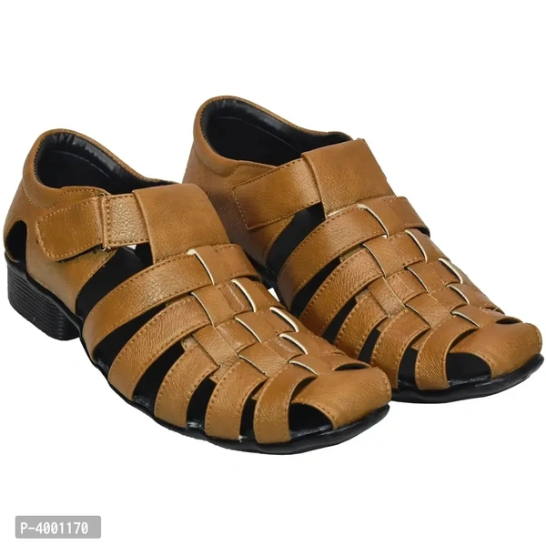 Stylish Brown Leather Sandal
