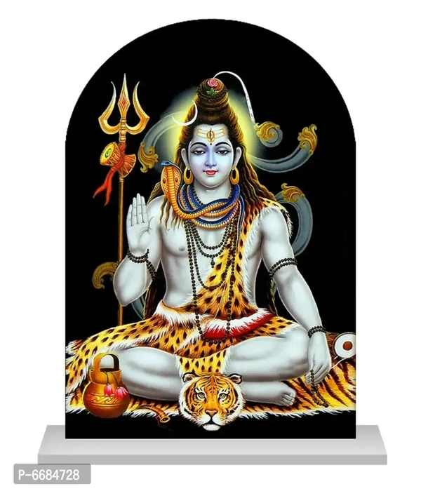 Shiv Murti Idol for Home & Car Dashboard – Decorative Shiva Statue for Puja, Temple & Gifting