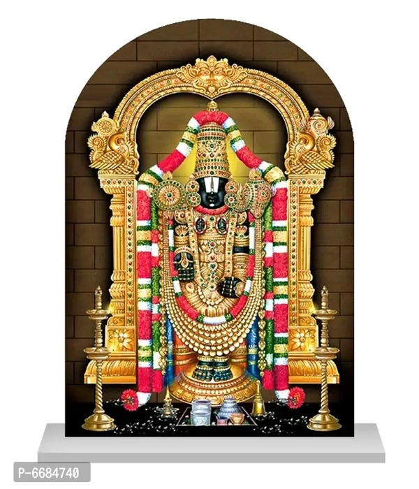 Tirupati Balaji Idol for Car Dashboard & Home – Spiritual Decorative Statue for Puja & Gifting