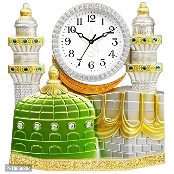 Harbour Analog Wall Clock with Ganesh Frame – Decorative Clock for Home & Living Room