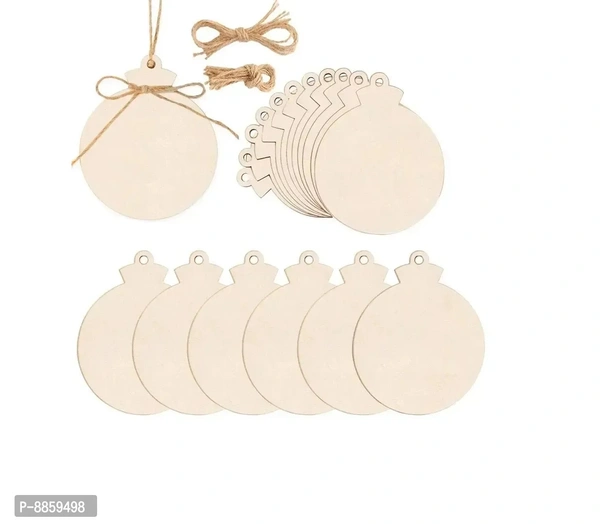 Paintable Abstract Shape Wooden Laser Cut For Decoration For Kids, Parties, Art And Craft Pack Of 15