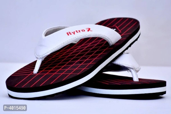 Comfortable Brown Fabric Slippers For Men