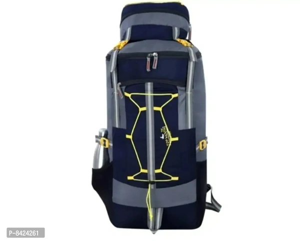 60 ltr Trekking Bag Camping Hiking Travel backpack Rucksack Riding Hiking Waterproof Outdoor Sports Bag Rucksack - 60 L (Multicolor)