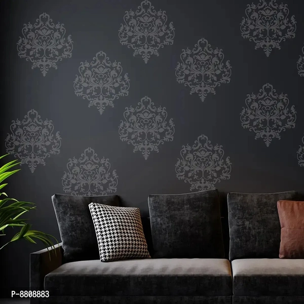 Designer Wall Stencil Reusable DIY Wall Stickers