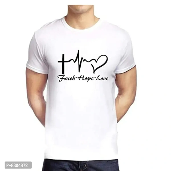Classic Polyester Printed Tshirt for Men