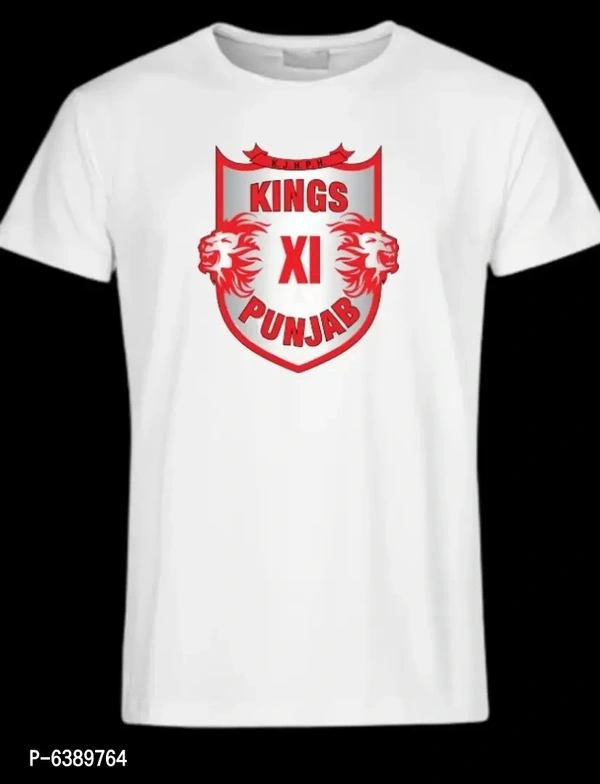 Kings XI Punjab IPL Printed T-shirt