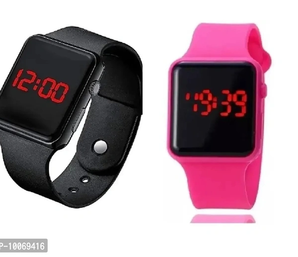 Classy Digital Watches for Kids, Pack of 2