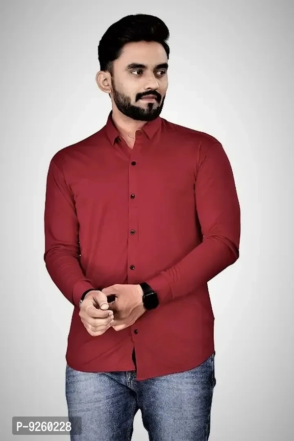 Classic Cotton Solid Casual Shirts for Men