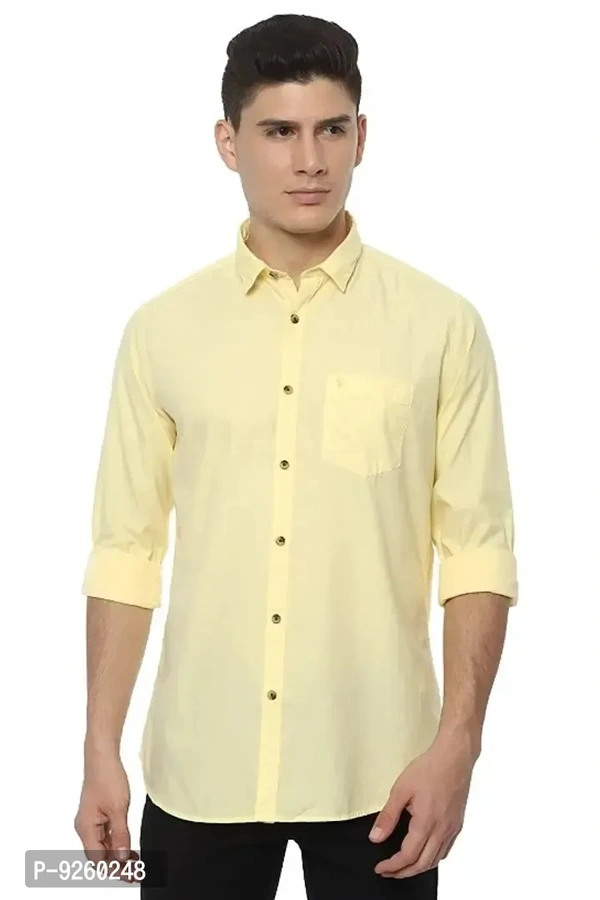Classic Cotton Solid Casual Shirts for Men