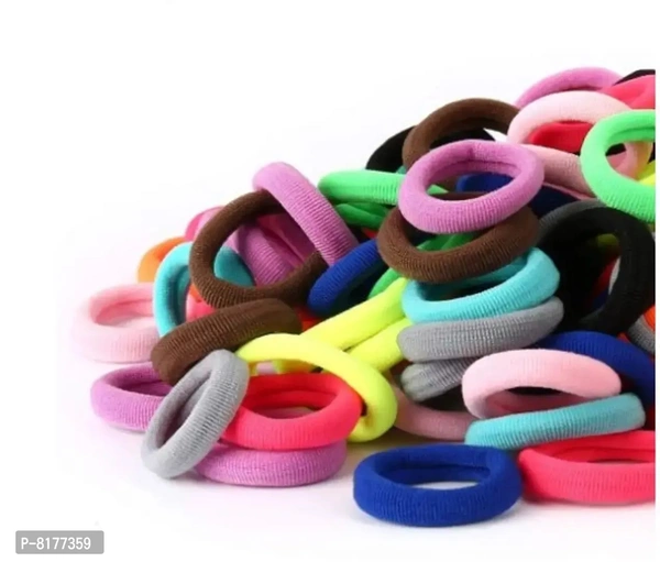 Elegant Cotton Rubber Band For Girls And Women - 30 Pieces