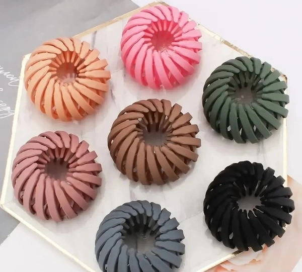 Bird Nest Shaped Hair Clips(Pack of 7 )